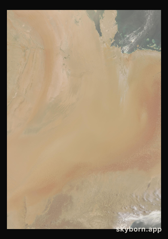 The Earth on 1 July 2008 · Empty Quarter, Arabia