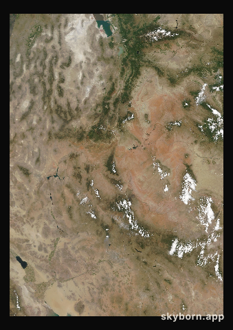 The Earth on 2 July 2008 · Colorado Plateau