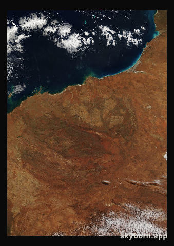 The Earth on 19 July 2008 · Pilbara, Western Australia