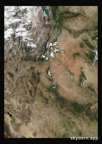 The Earth on 29 July 2008 · Colorado Plateau