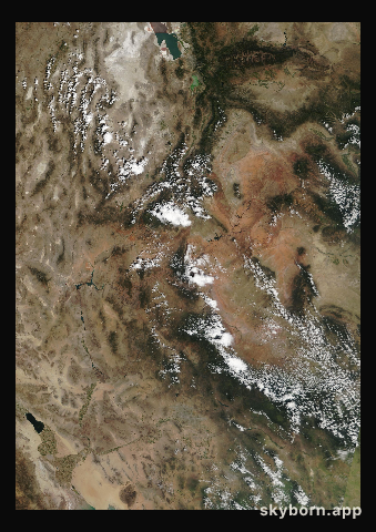 The Earth on 18 August 2008 · Colorado Plateau