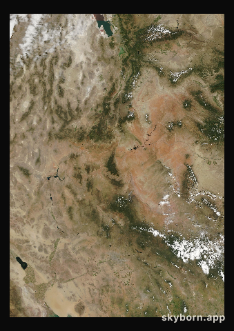 The Earth on 19 August 2008 · Colorado Plateau