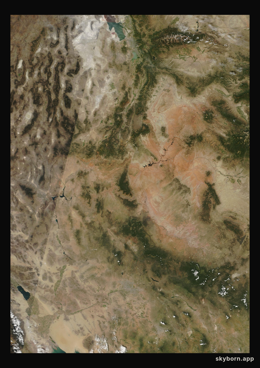 The Earth on 6 September 2008 · Colorado Plateau