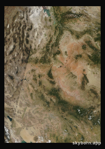 The Earth on 6 September 2008 · Colorado Plateau