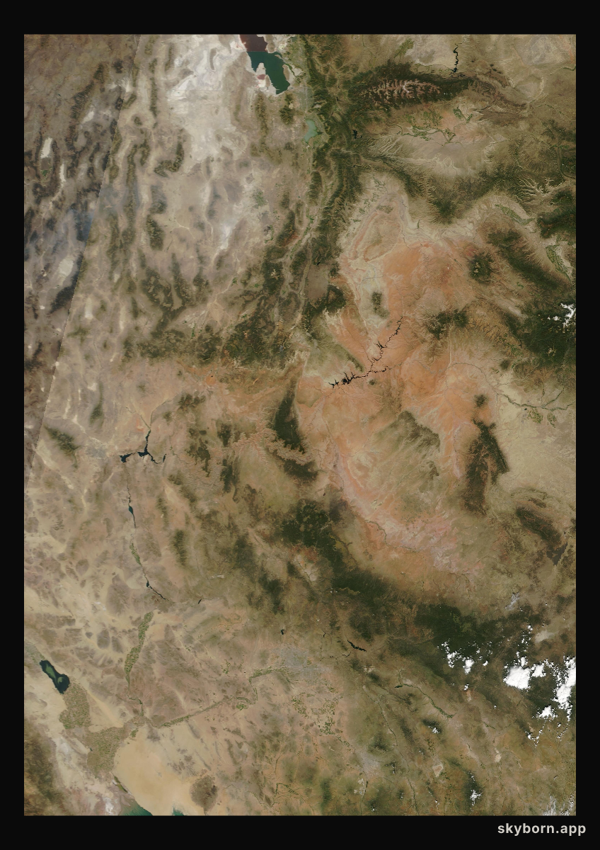 The Earth on 13 September 2008 · Colorado Plateau