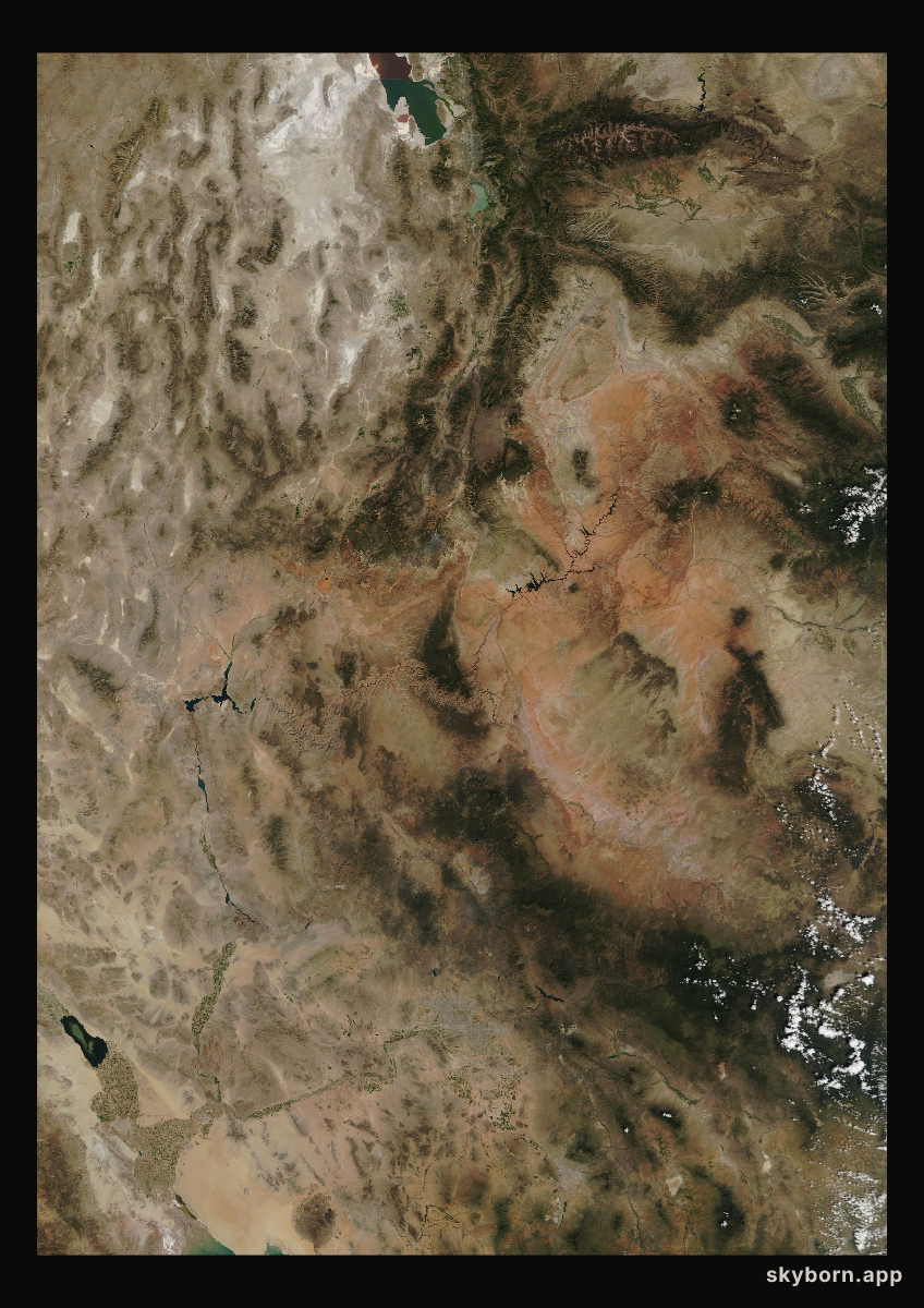 The Earth on 14 September 2008 · Colorado Plateau