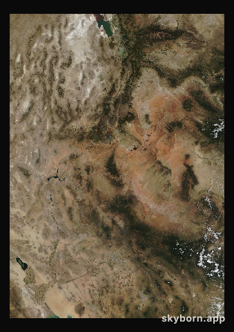 The Earth on 14 September 2008 · Colorado Plateau