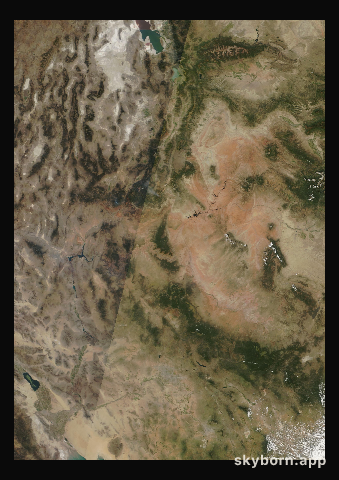 The Earth on 15 September 2008 · Colorado Plateau