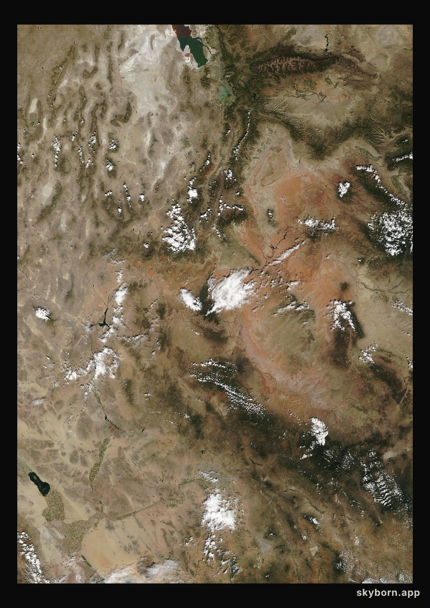 The Earth on 16 September 2008 · Colorado Plateau
