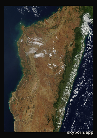 The Earth on 18 September 2008 · Madagascar