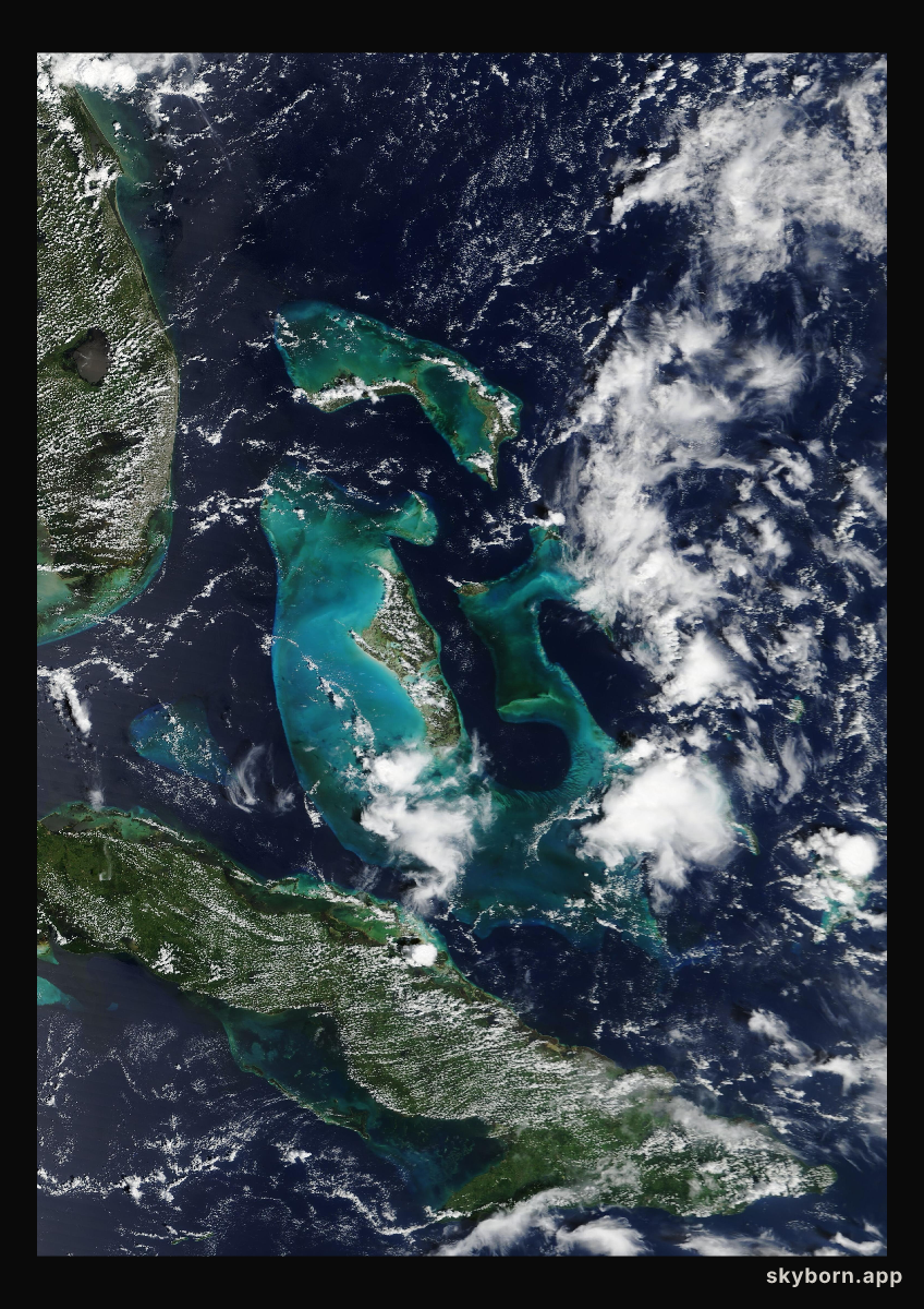 The Earth on 20 September 2008 · Bahamas