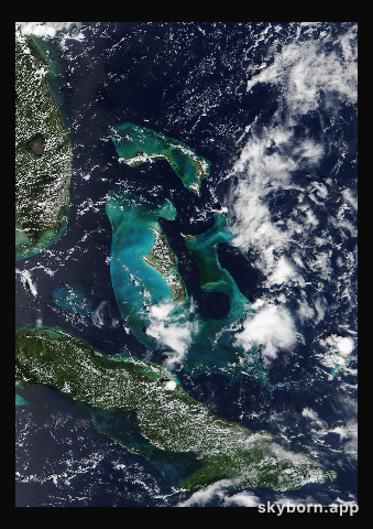 The Earth on 20 September 2008 · Bahamas