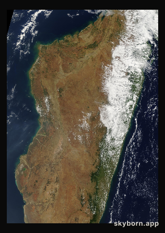The Earth on 27 September 2008 · Madagascar