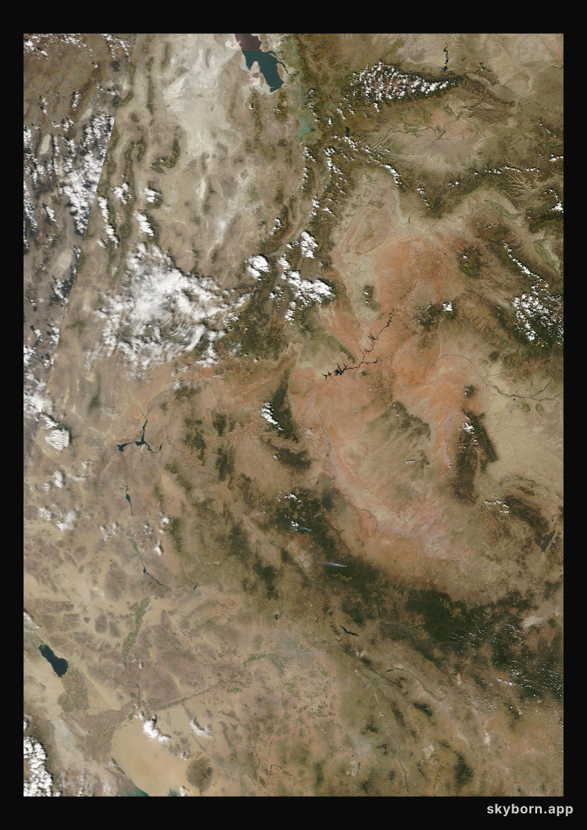 The Earth on 29 September 2008 · Colorado Plateau
