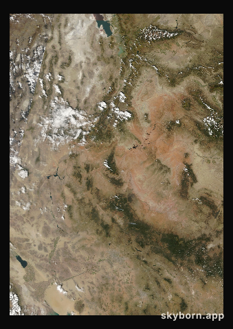 The Earth on 29 September 2008 · Colorado Plateau