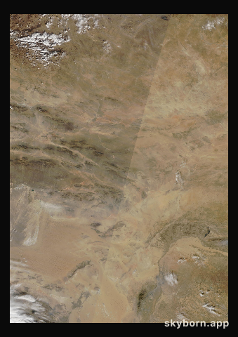 The Earth on 13 October 2008 · Gobi Desert