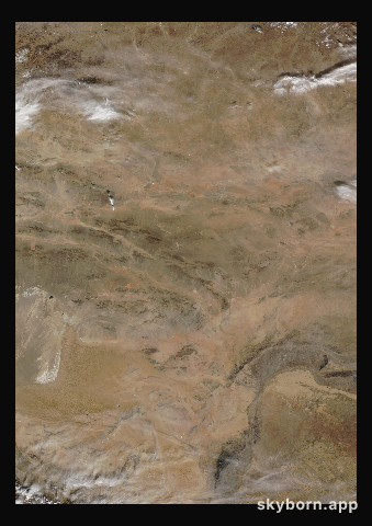 The Earth on 19 October 2008 · Gobi Desert