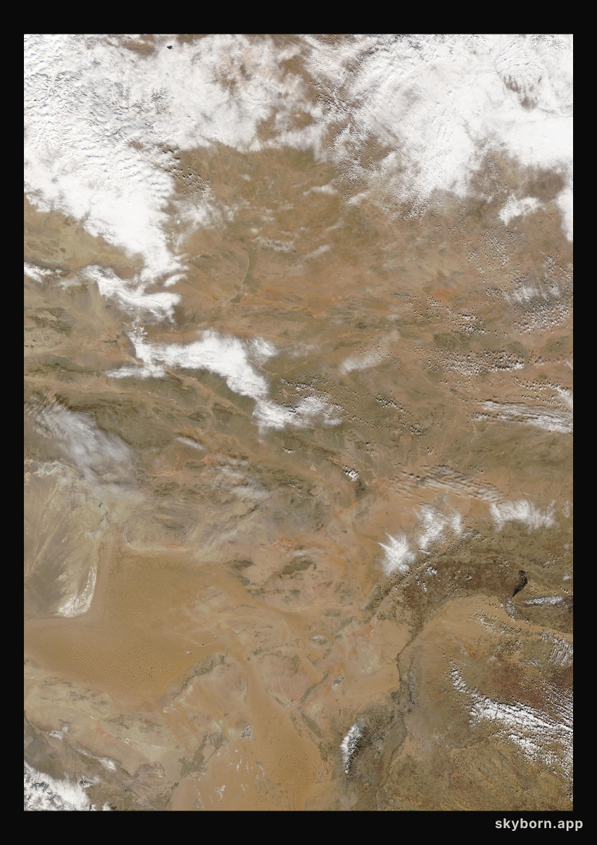 The Earth on 23 October 2008 · Gobi Desert
