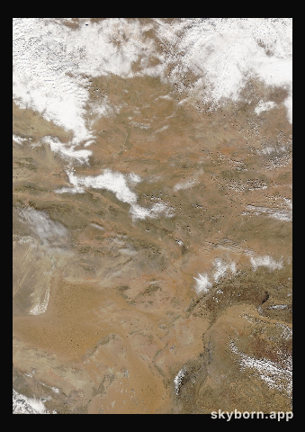 The Earth on 23 October 2008 · Gobi Desert