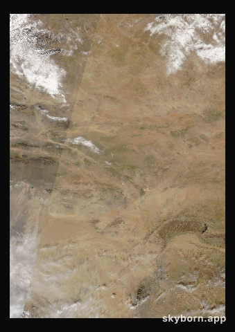 The Earth on 27 October 2008 · Gobi Desert
