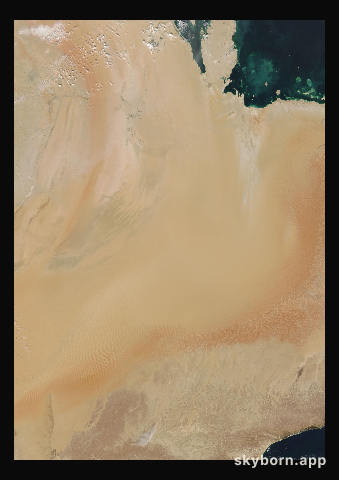 The Earth on 30 October 2008 · Empty Quarter, Arabia