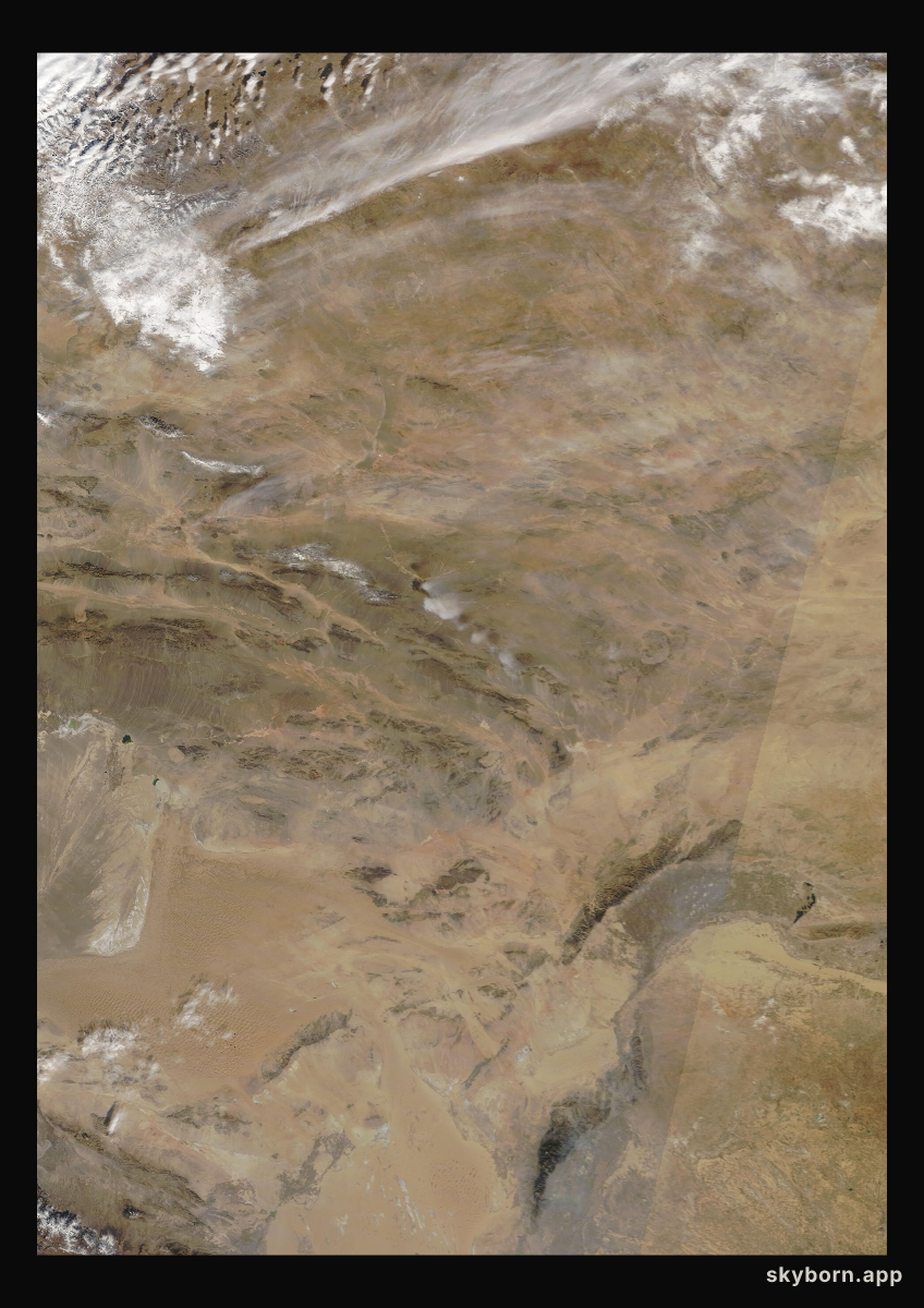 The Earth on 31 October 2008 · Gobi Desert