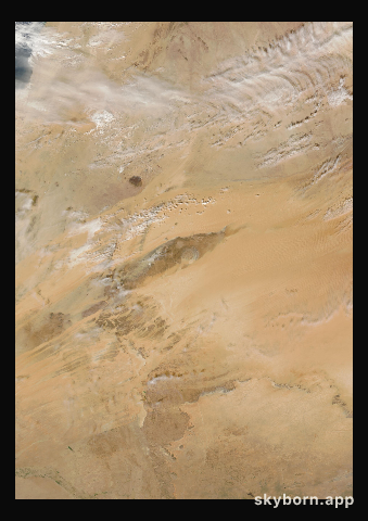 The Earth on 2 November 2008 · Eye of the Sahara, Mauritania