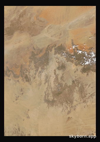 The Earth on 10 November 2008 · Sahara, Algeria