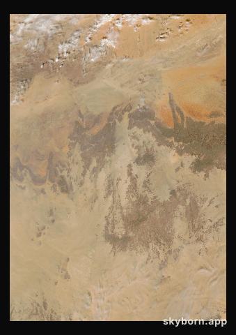 The Earth on 12 November 2008 · Sahara, Algeria