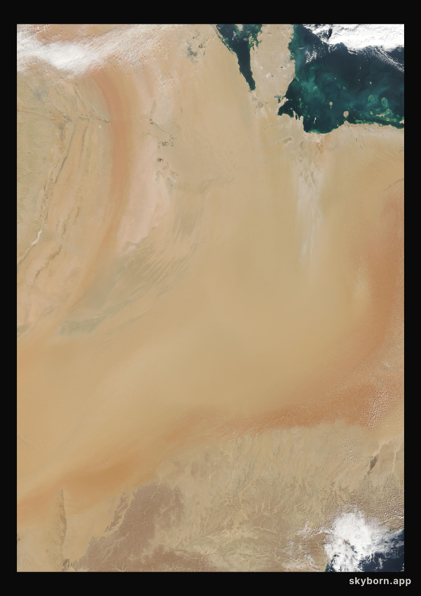The Earth on 15 November 2008 · Empty Quarter, Arabia