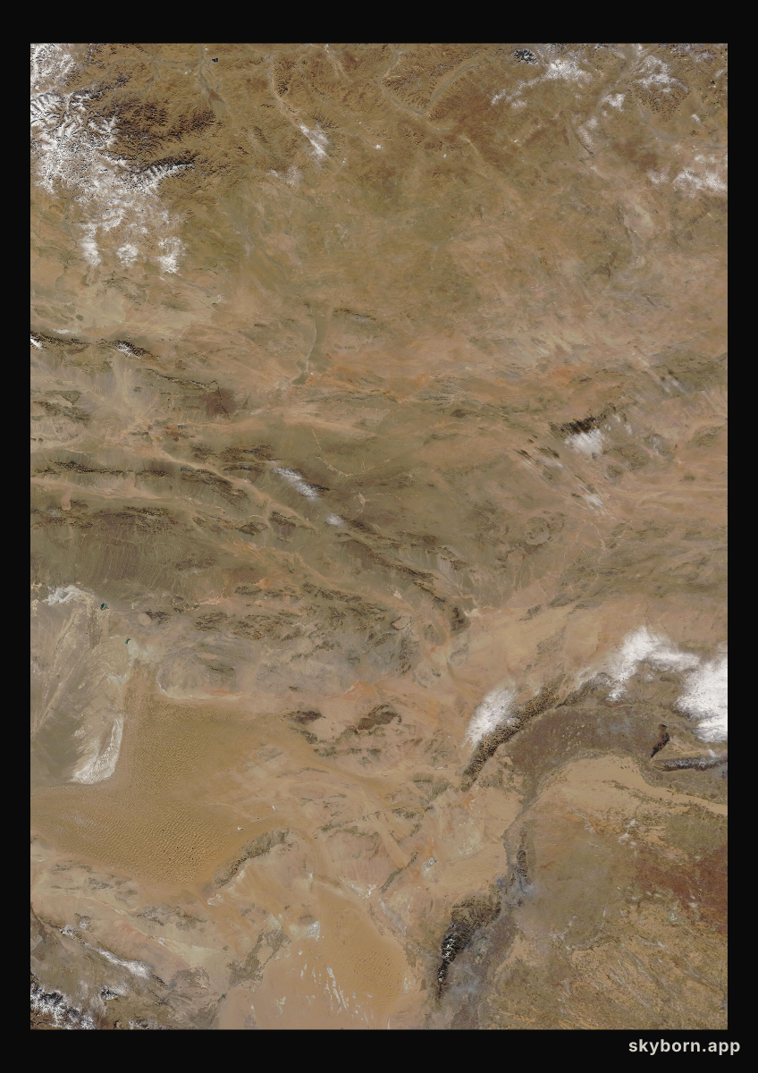 The Earth on 20 November 2008 · Gobi Desert