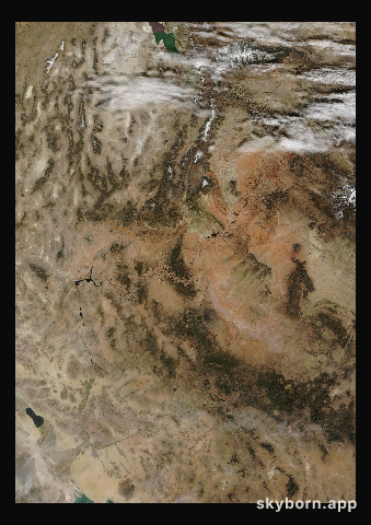 The Earth on 21 November 2008 · Colorado Plateau
