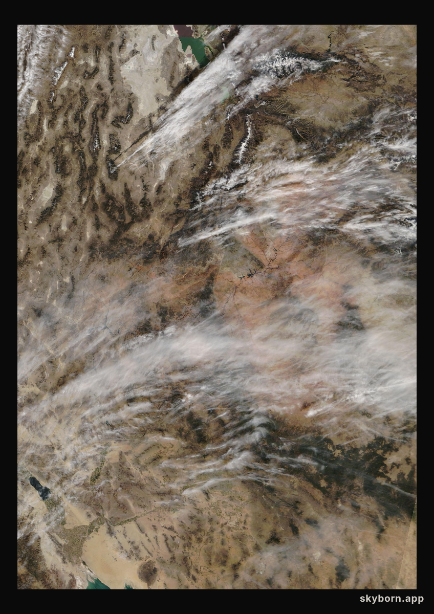 The Earth on 22 November 2008 · Colorado Plateau