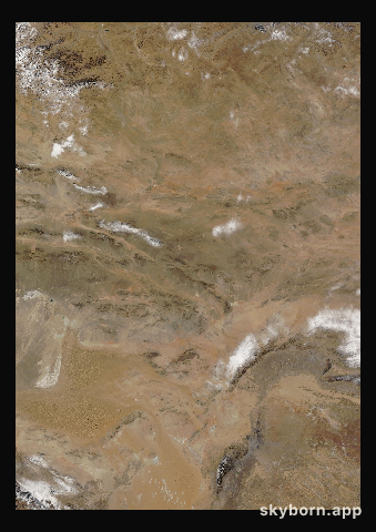 The Earth on 29 November 2008 · Gobi Desert