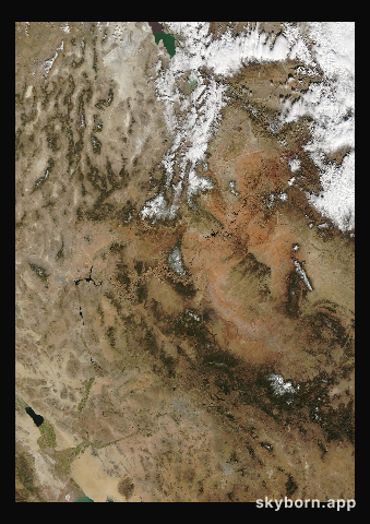 The Earth on 30 November 2008 · Colorado Plateau