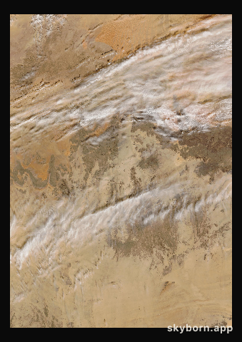 The Earth on 10 December 2008 · Sahara, Algeria