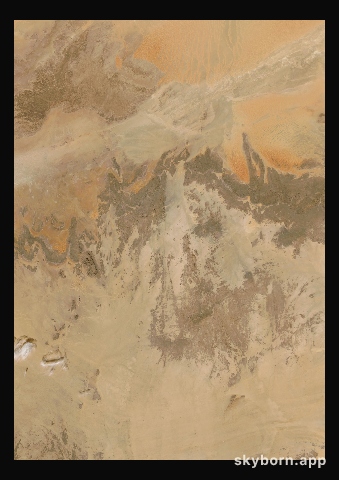 The Earth on 21 December 2008 · Sahara, Algeria