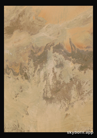 The Earth on 24 January 2009 · Sahara, Algeria