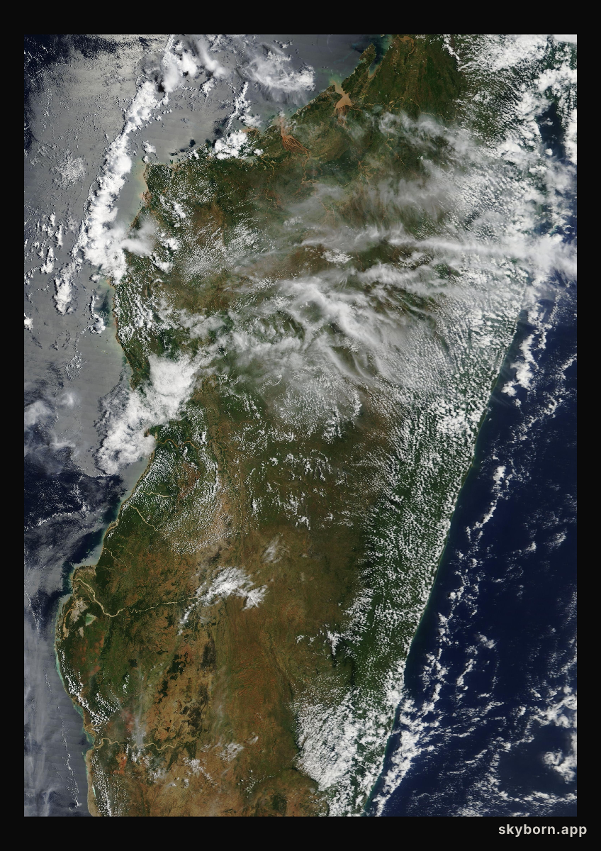 The Earth on 26 February 2009 · Madagascar