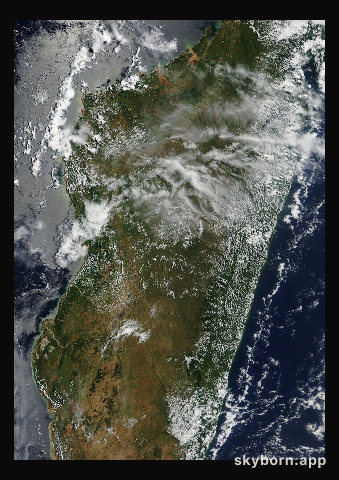 The Earth on 26 February 2009 · Madagascar