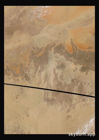 The Earth on 3 April 2009 · Sahara, Algeria