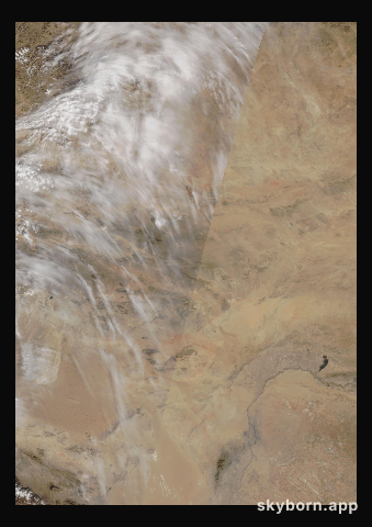The Earth on 7 April 2009 · Gobi Desert