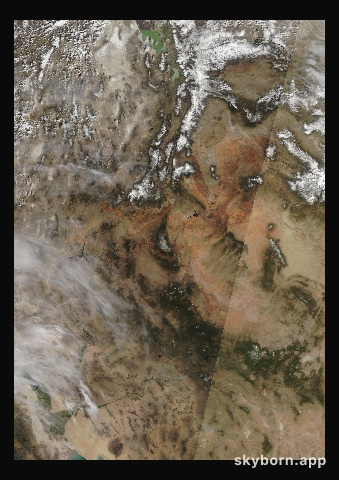 The Earth on 13 April 2009 · Colorado Plateau