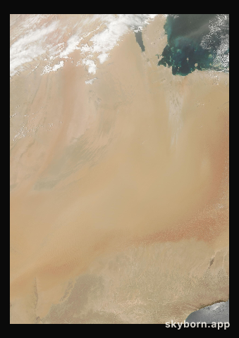 The Earth on 17 April 2009 · Empty Quarter, Arabia