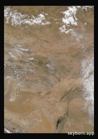 The Earth on 20 April 2009 · Gobi Desert