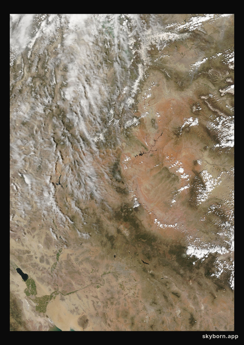 The Earth on 23 April 2009 · Colorado Plateau