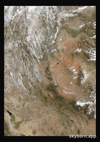 The Earth on 23 April 2009 · Colorado Plateau