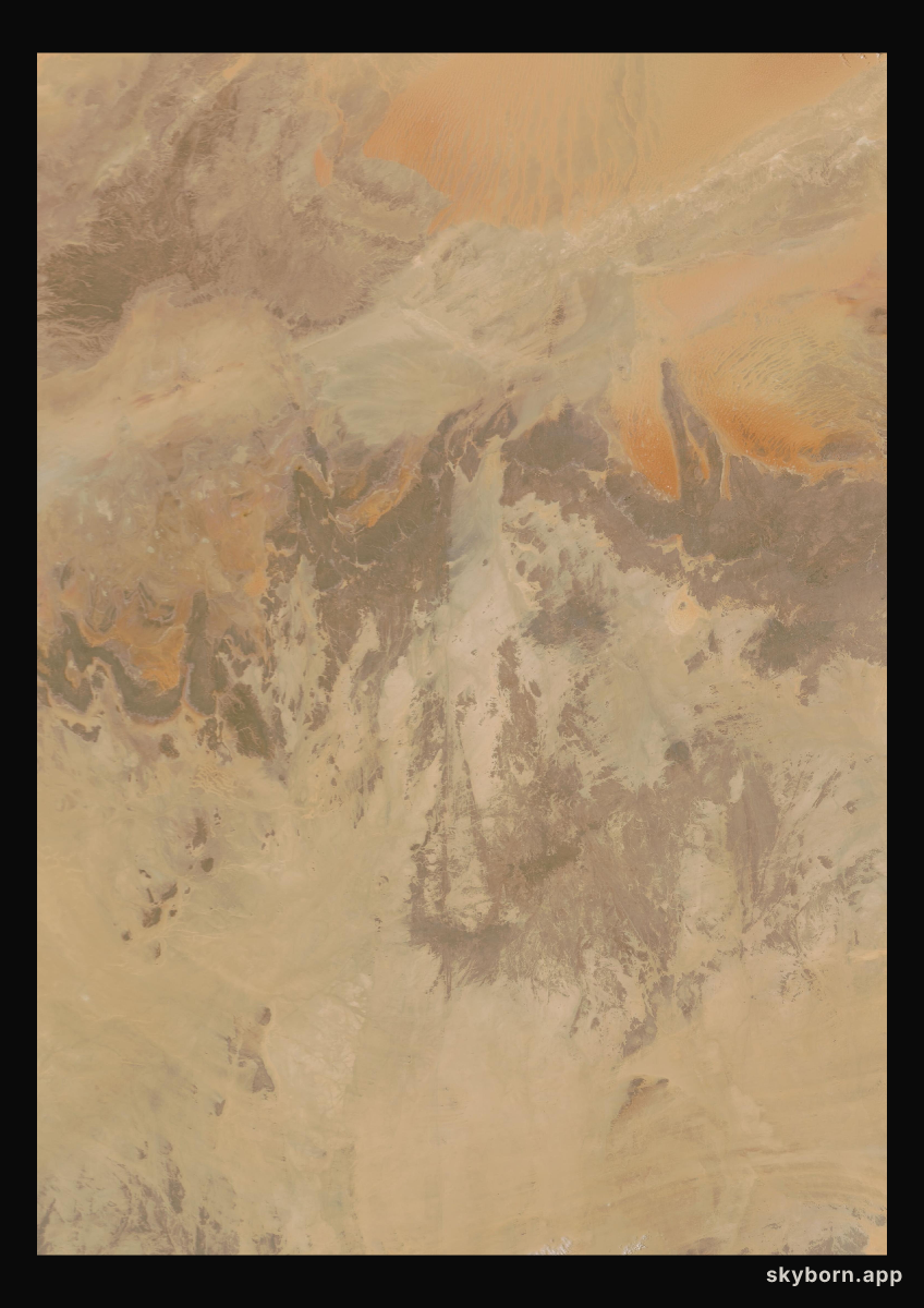 The Earth on 30 April 2009 · Sahara, Algeria