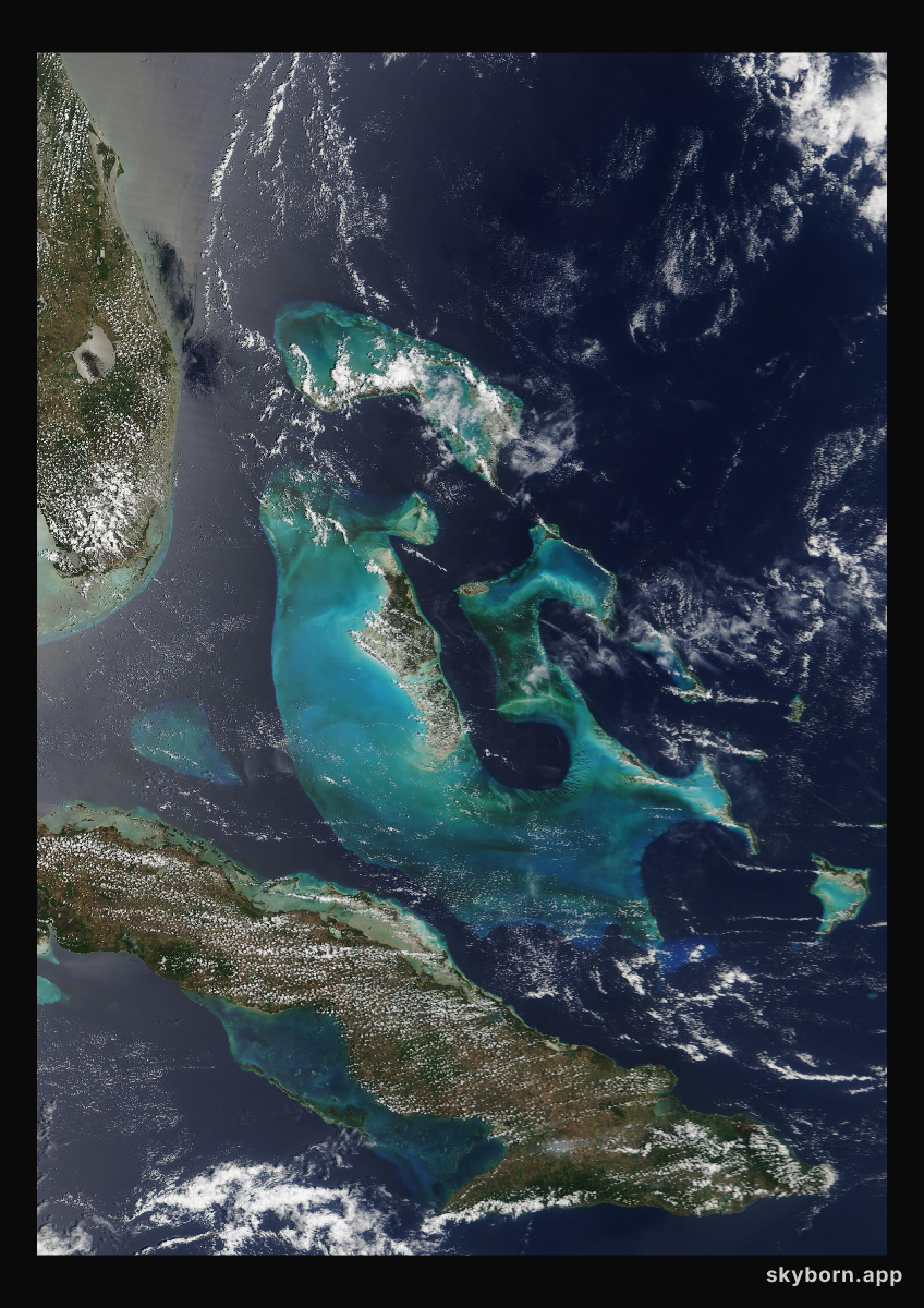 The Earth on 2 May 2009 · Bahamas