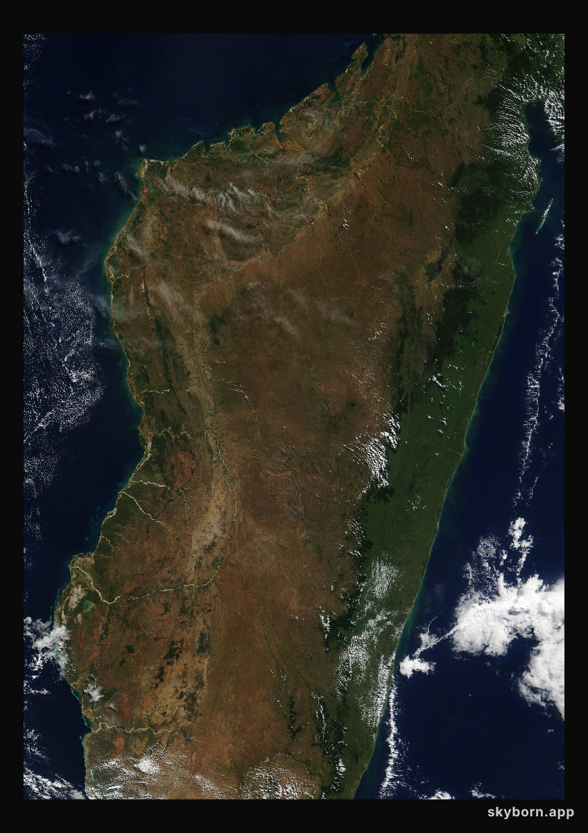 The Earth on 19 May 2009 · Madagascar